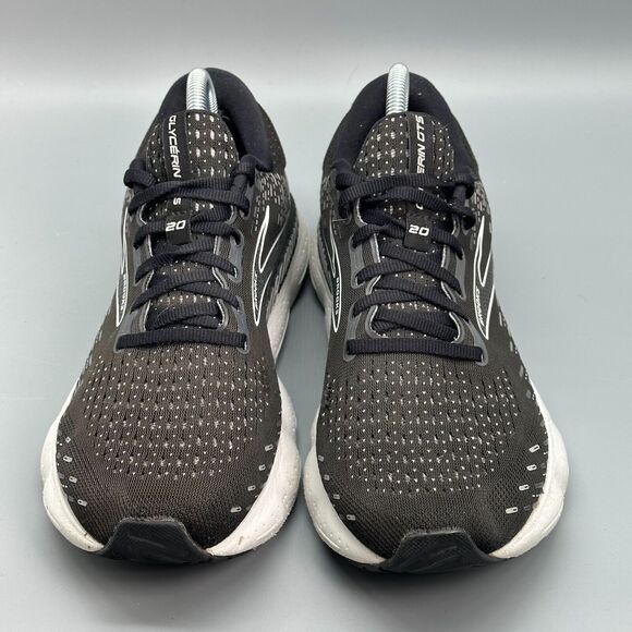 Brooks Glycerin 20 Women's 10 Black Athletic Shoes Lace Up Low Top Sneakers - Picture 3 of 11